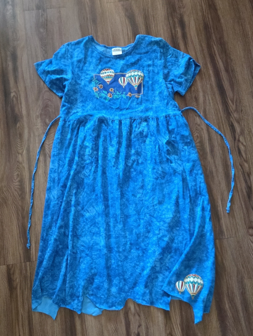 Vintage Balloon Fiesta Dress Sixe Large